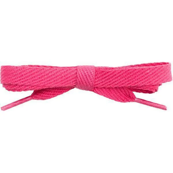 12 Pairs Cotton Flat 3/8" Shoelaces