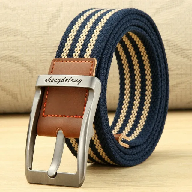 Aidase Canvas Belt Outdoor Tactical Belt Unisex High Quality Canvas Belts for Jeans Male Luxury Casual Straps Ceintures