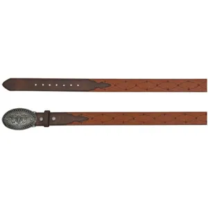 Arena Ace Kid's Belt with Cross Detail