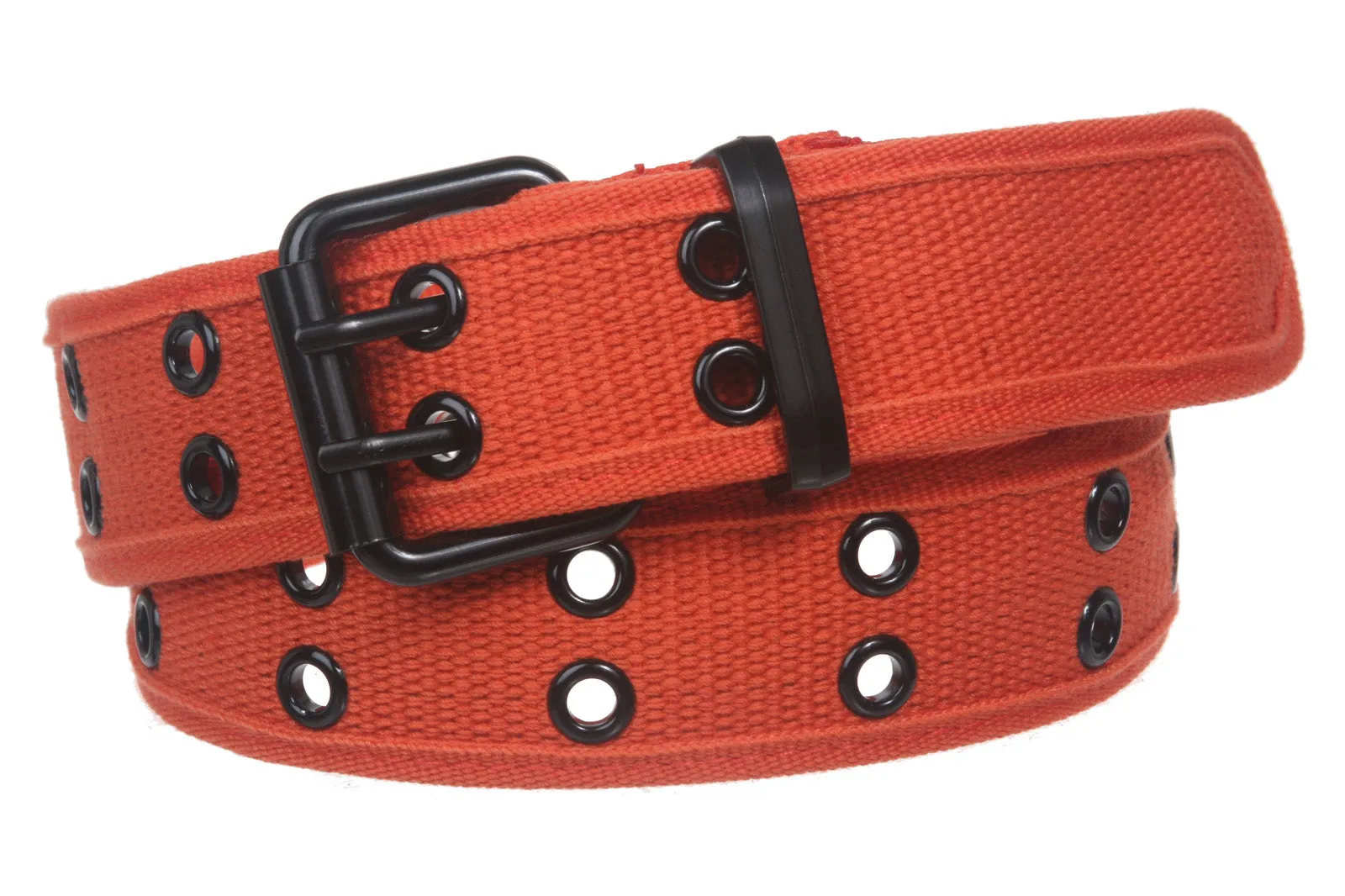 Big Tall Double Hole Grommets Canvas Web Belt Extra Large Plus Size