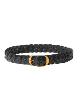 Braided Nili Belt in Black