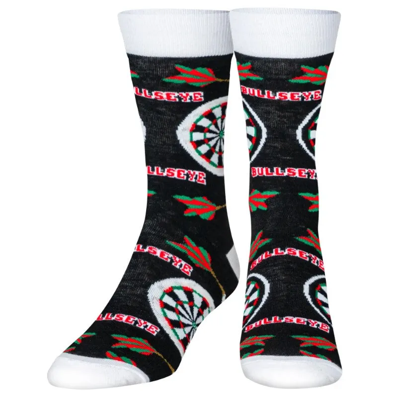 Bullseye Darts Crew Socks