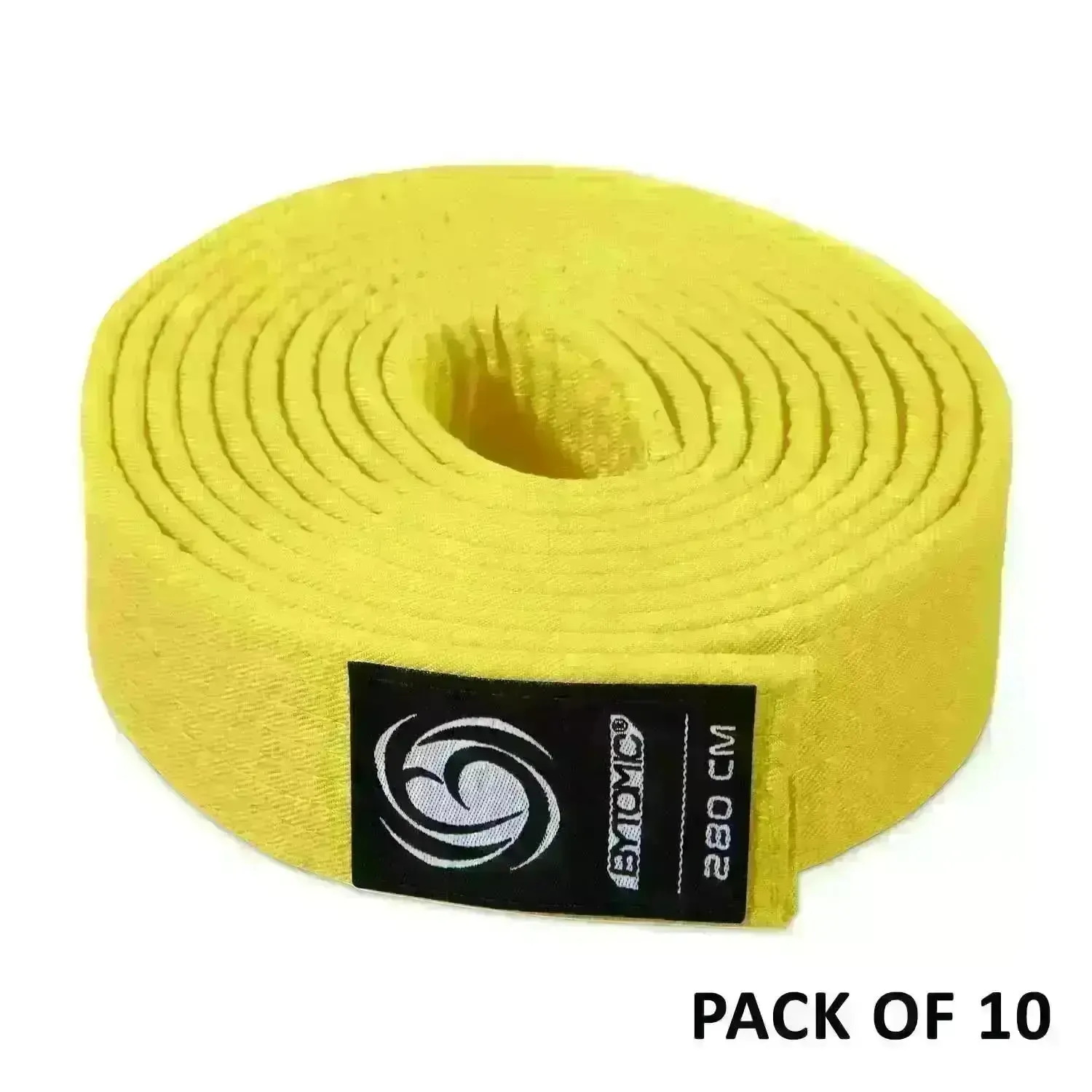 Bytomic Plain Polycotton Martial Arts Belt Pack of 10