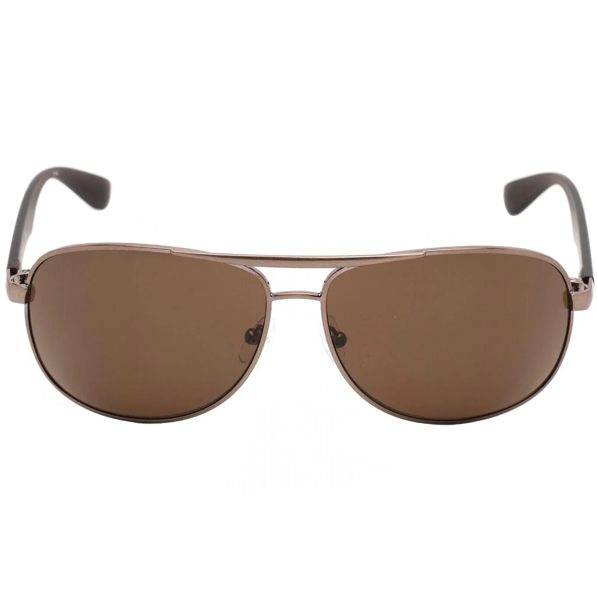 Calvin Klein Men's Sunglasses - Full Rim Pilot Metal Frame Brown Lens | CK19315S 200