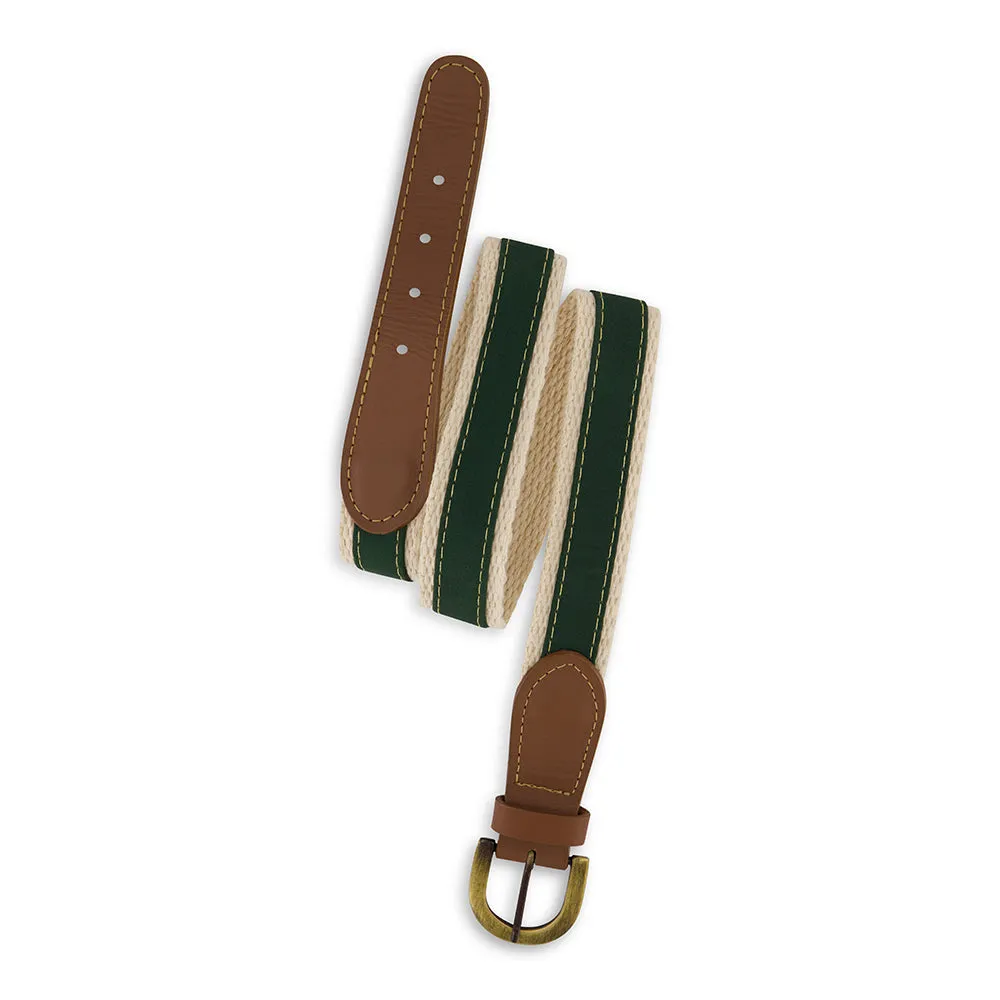 Canvas Belt -- Green