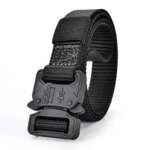 Canvas Military Tactical Sport Belt with Alloy Buckle