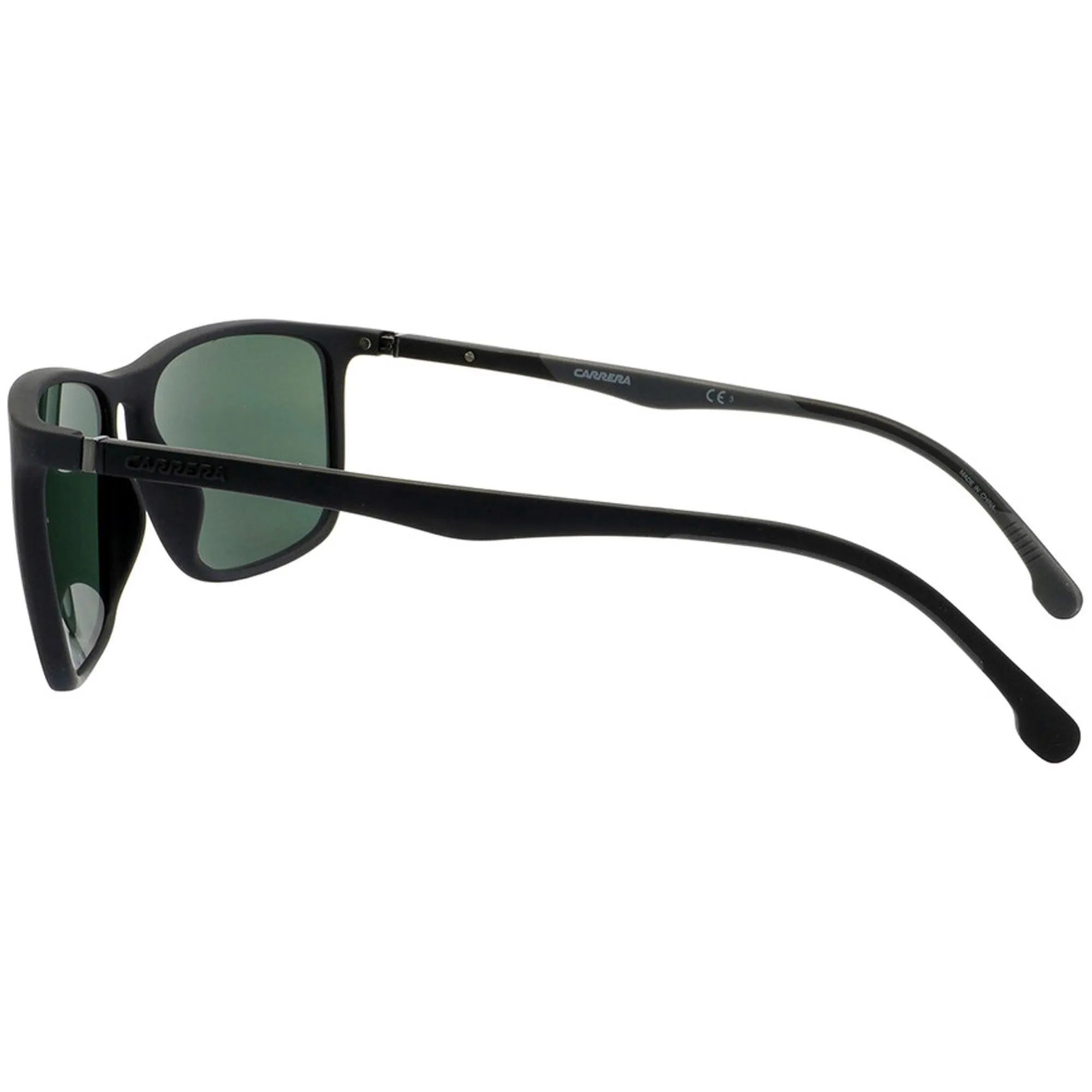 Carrera Unisex Sunglasses - Full Rim Matte Black Frame Green Lens | 8031/S 0003 QT