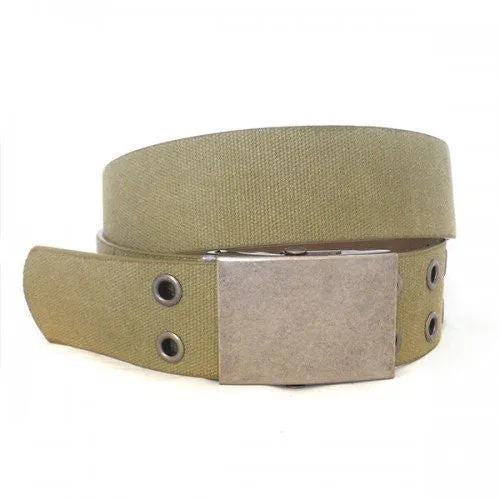 CHARLIE - Camo Military Army Style Twin Pack with two Webbing Belts