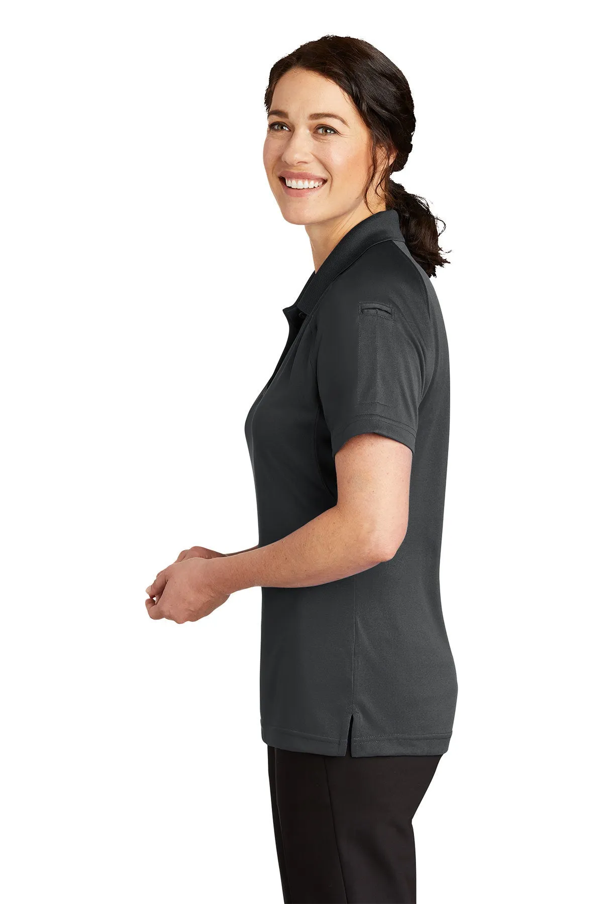 CornerStone Ladies Tactical Polo, Charcoal