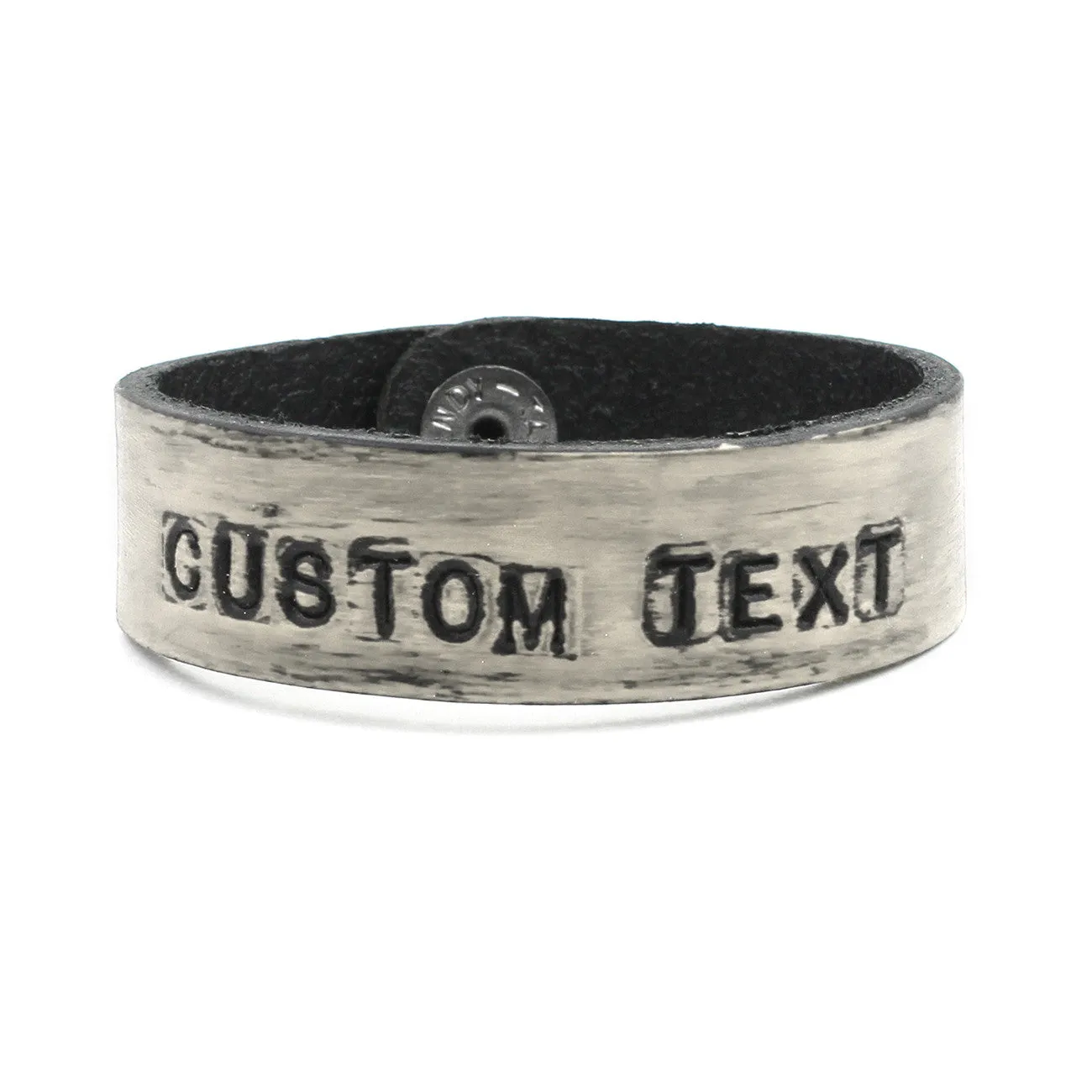 Custom Stamped Bracelet - Create your own