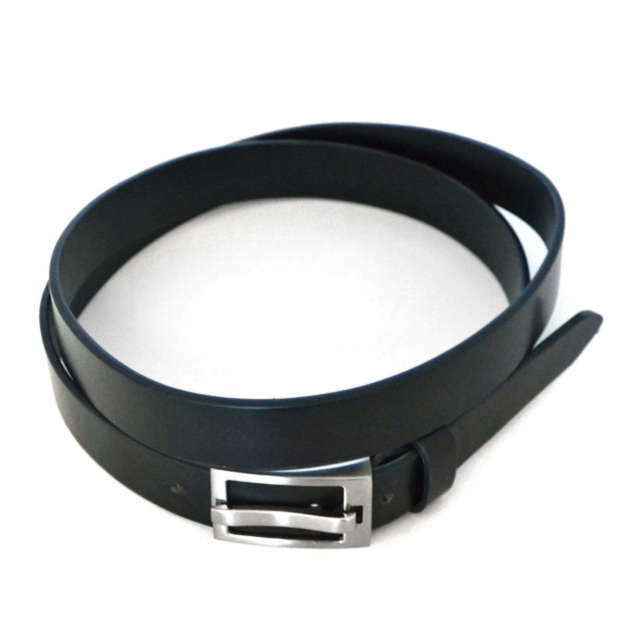 DARCY - Mens Black Leather Belt