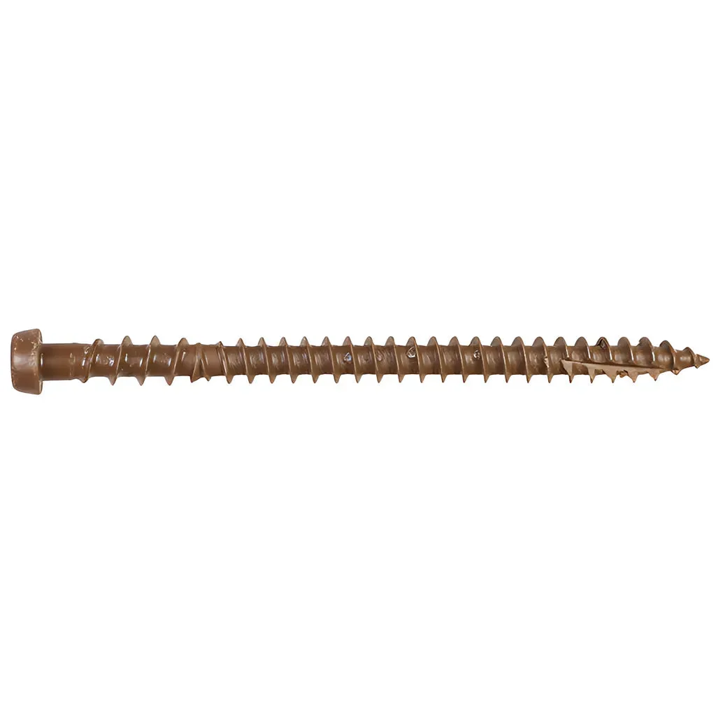 Deck-Drive DCU COMPOSITE Screw - #10 x 2-3/4 in. T20, Quik Guard®, Tan 01 (70-Qty)