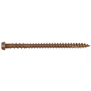 Deck-Drive DCU COMPOSITE Screw - #10 x 2-3/4 in. T20, Quik Guard®, Tan 01 (70-Qty)