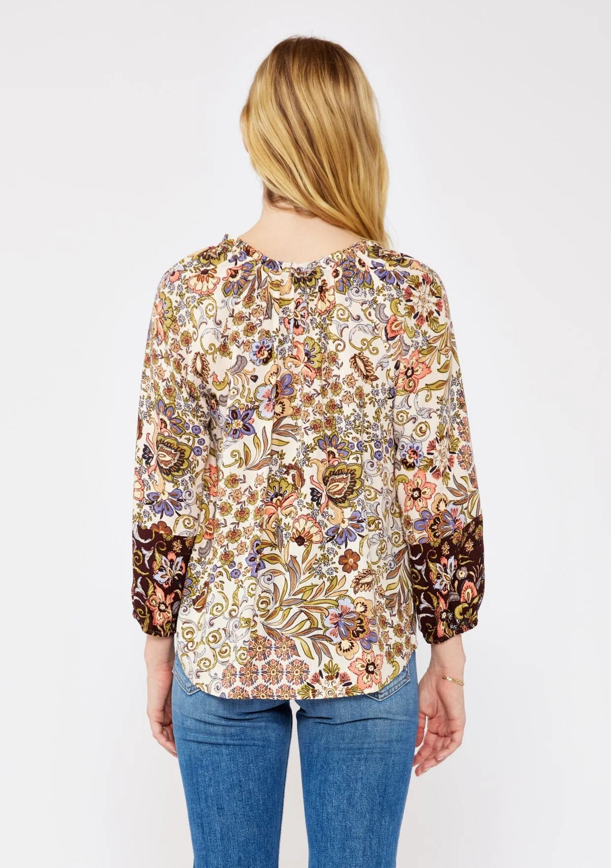 Earthy Bloom Blouse