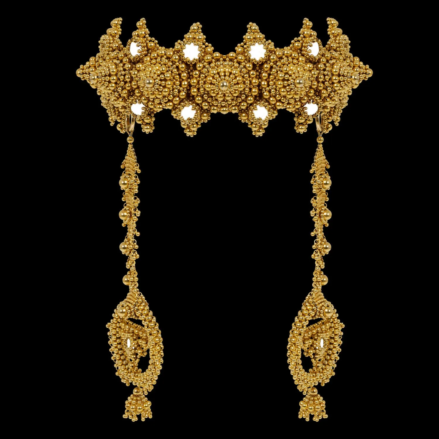 Eingana Modular Crown w/ Anouk Medallions in Gold