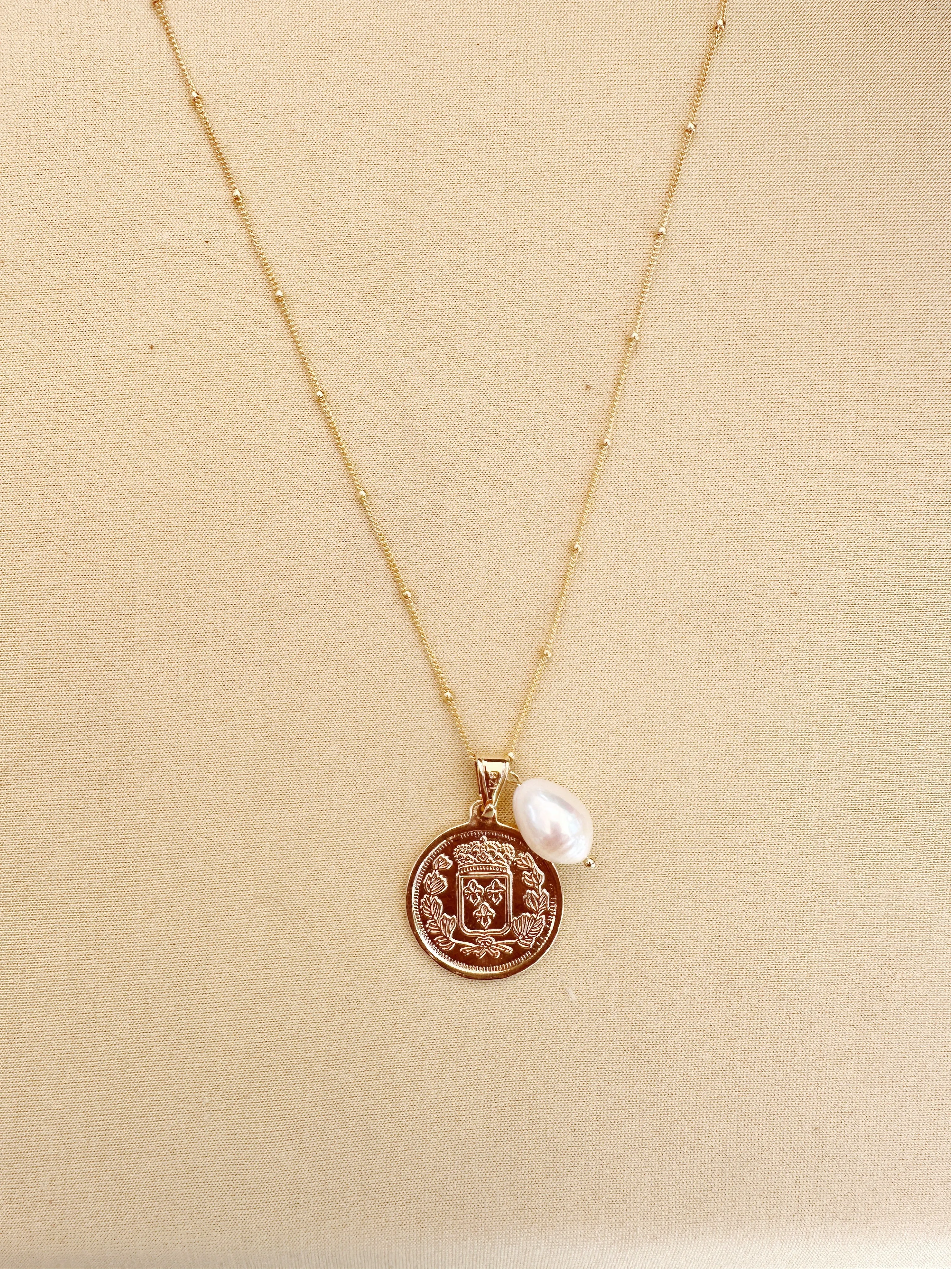 Elara Coin Necklace