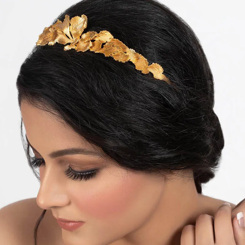 Floresco Gold Plated Headband