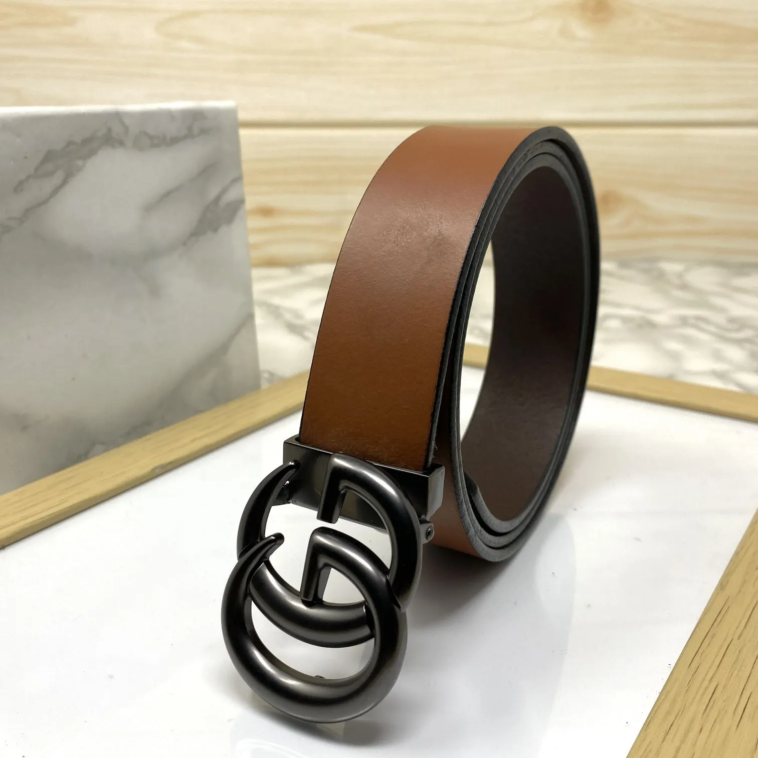 Formal and Casual Leather Strap Belt-JoansParamount