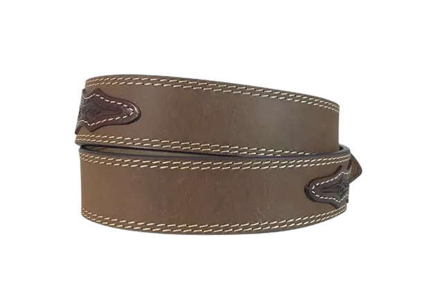 Gem Dandy Men's Brown Leather Belt