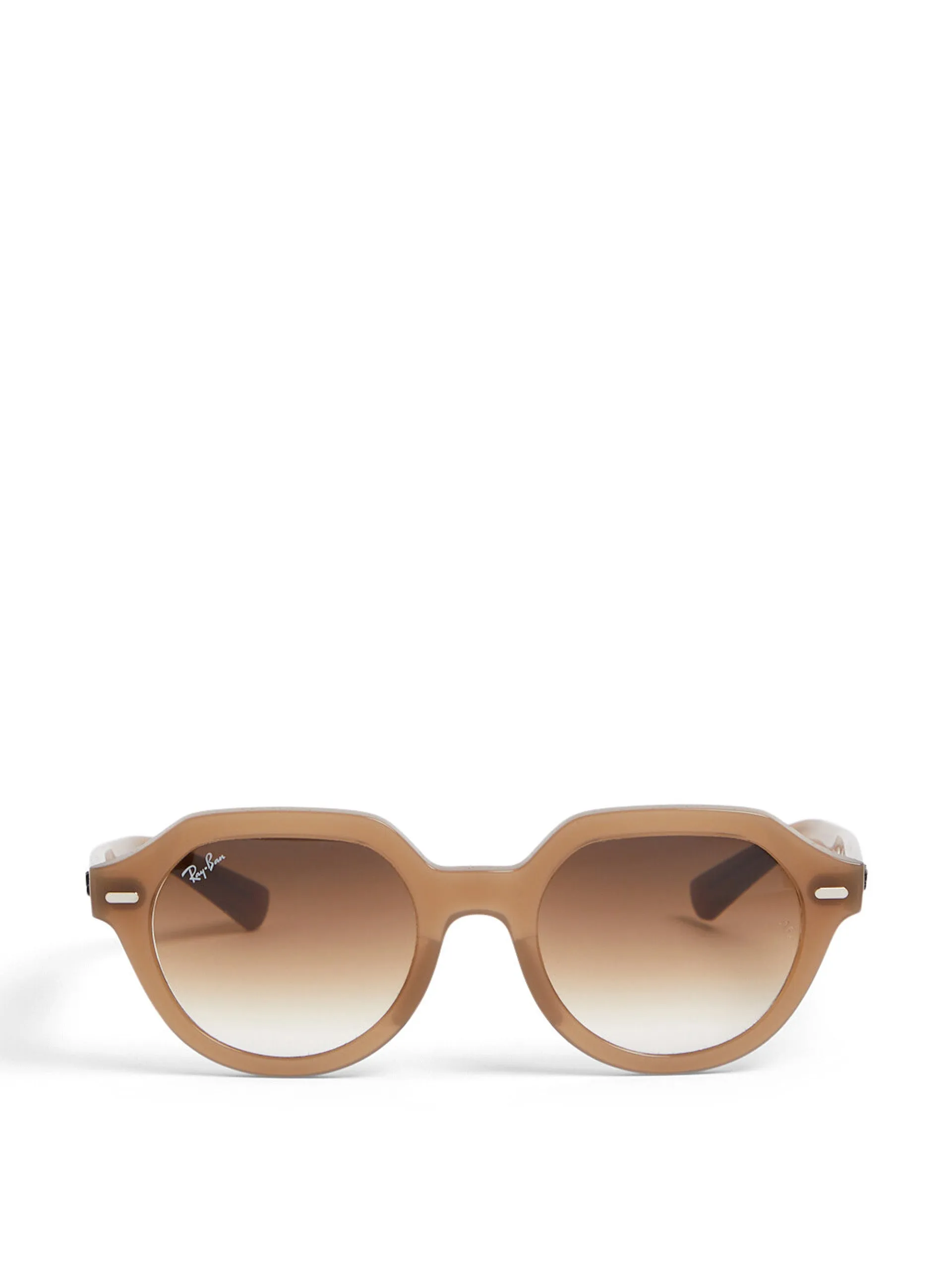 Gina round acetate sunglasses