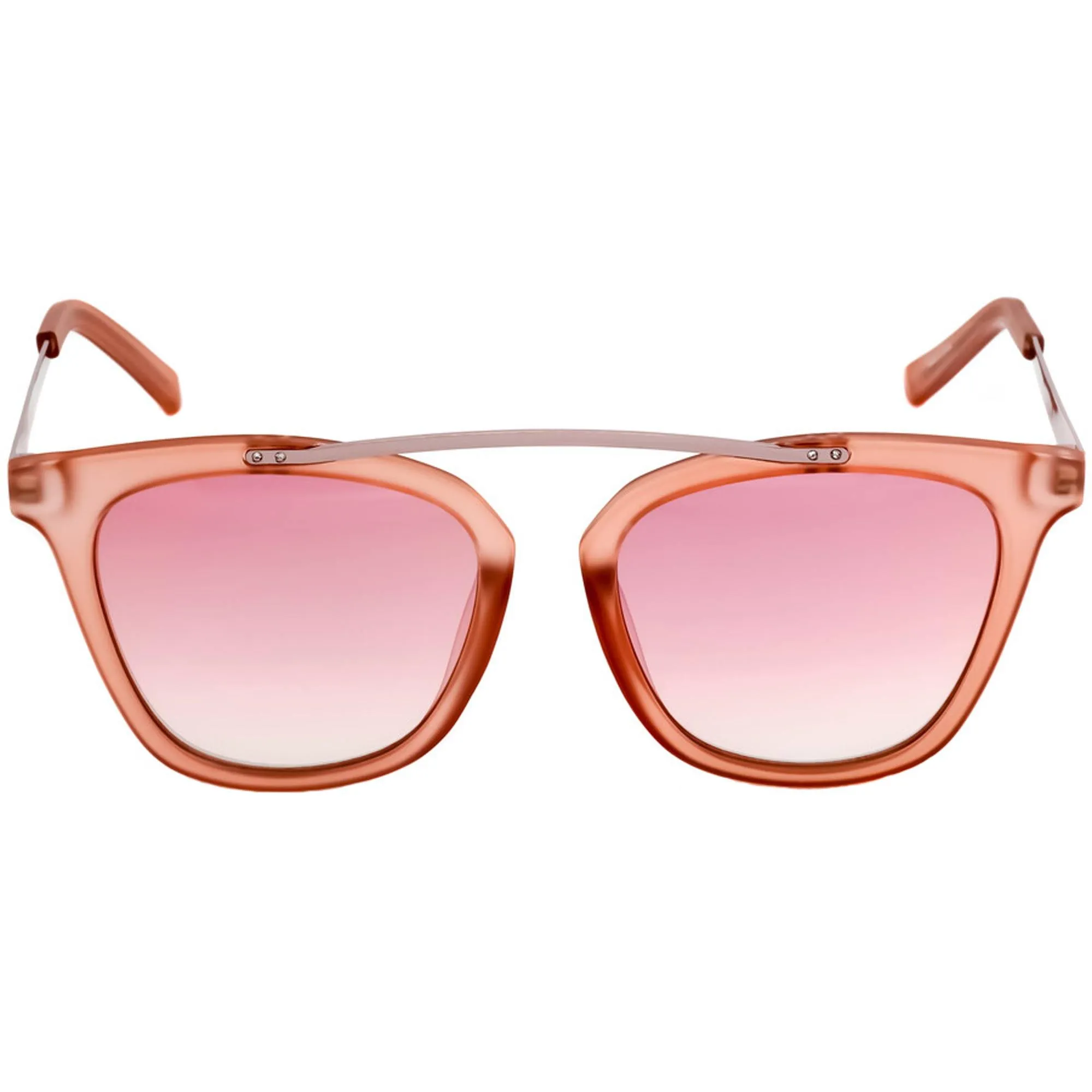 Guess By Guess Unisex Sunglasses - Full Rim Pink Plastic Cat Eye Frame | GG1154 73U