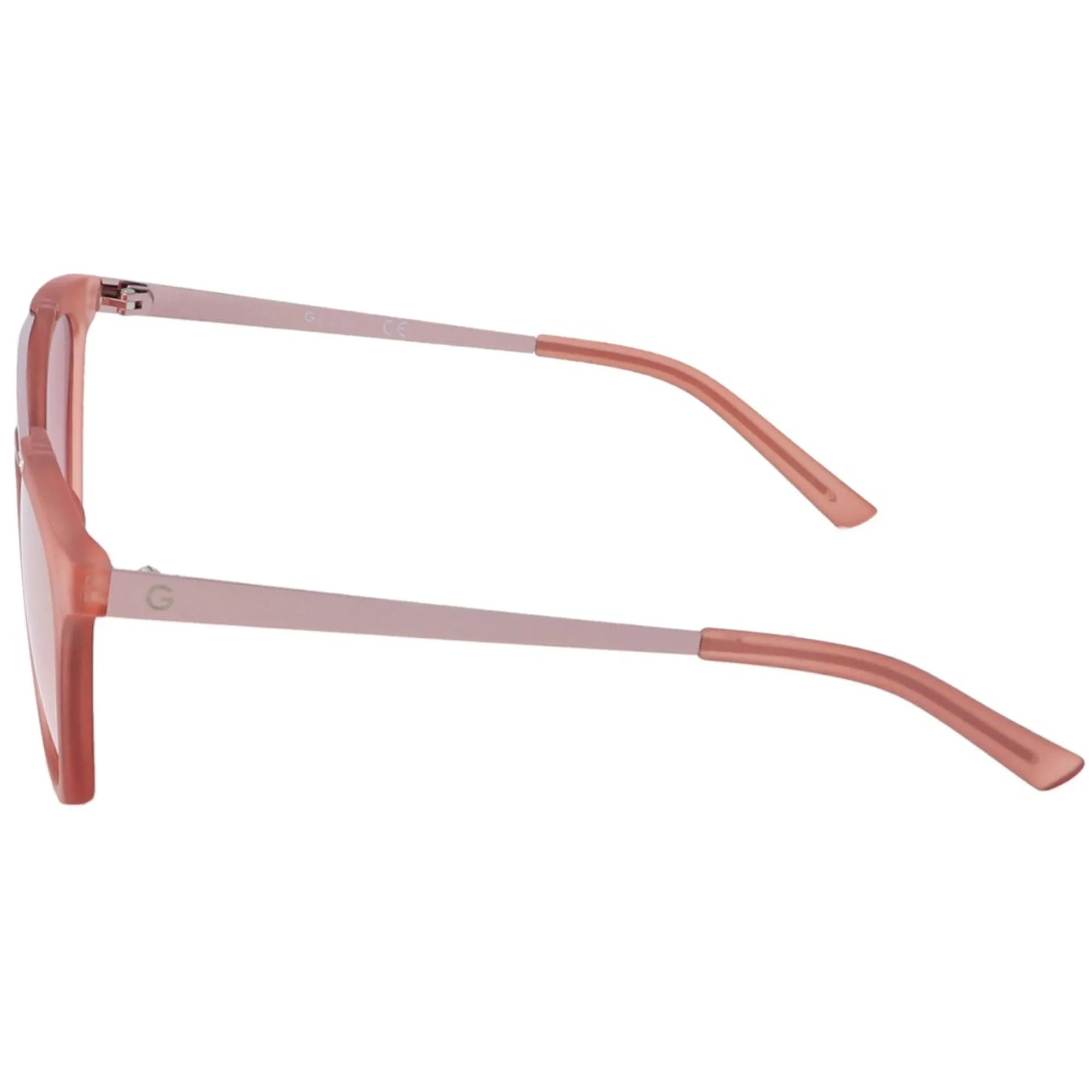 Guess By Guess Unisex Sunglasses - Full Rim Pink Plastic Cat Eye Frame | GG1154 73U