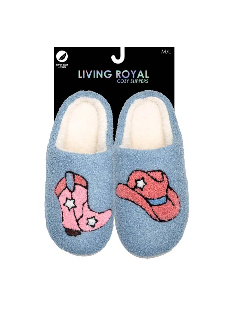 Indoor / Outdoor Slippers - Yin Yang - Black & White: M/L