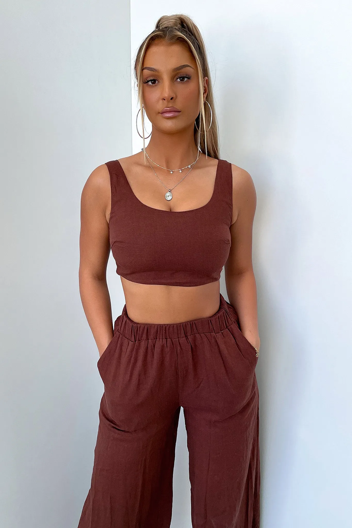 Inka Crop - Brown