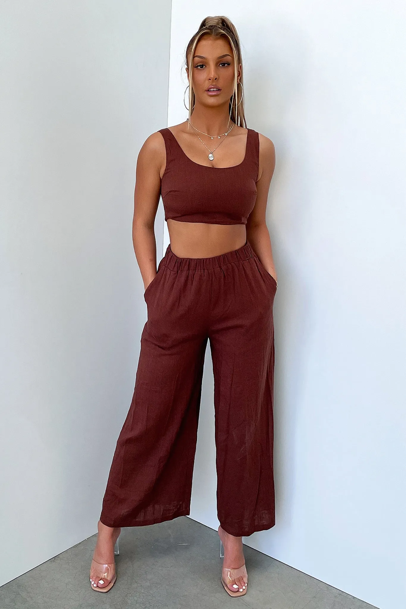 Inka Crop - Brown