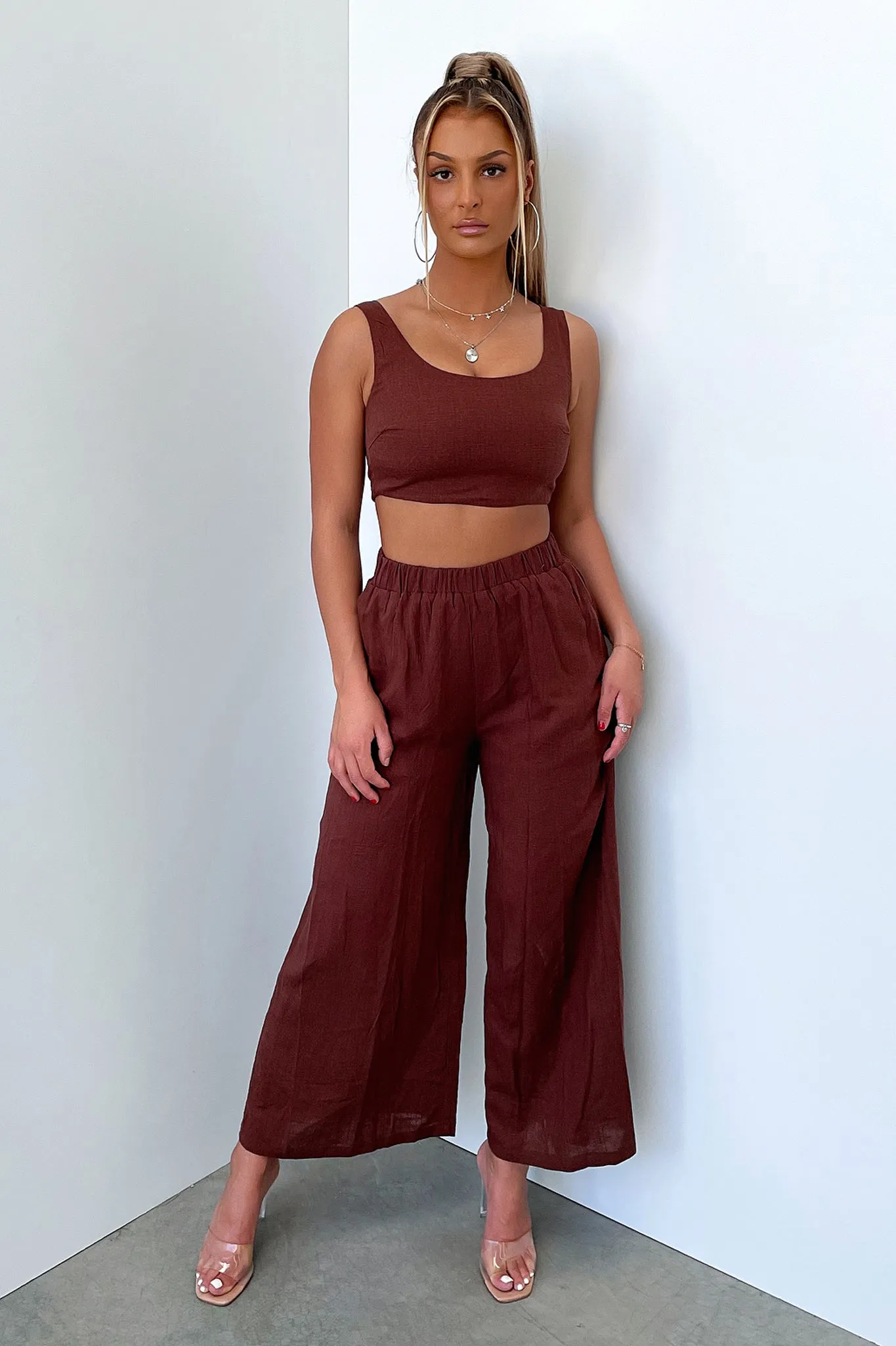 Inka Crop - Brown