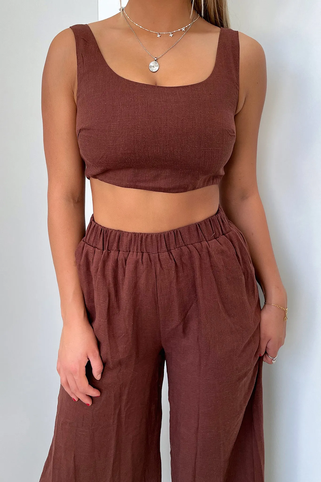 Inka Crop - Brown