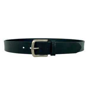 JACOB - Men's Black Genuine Leather Belt