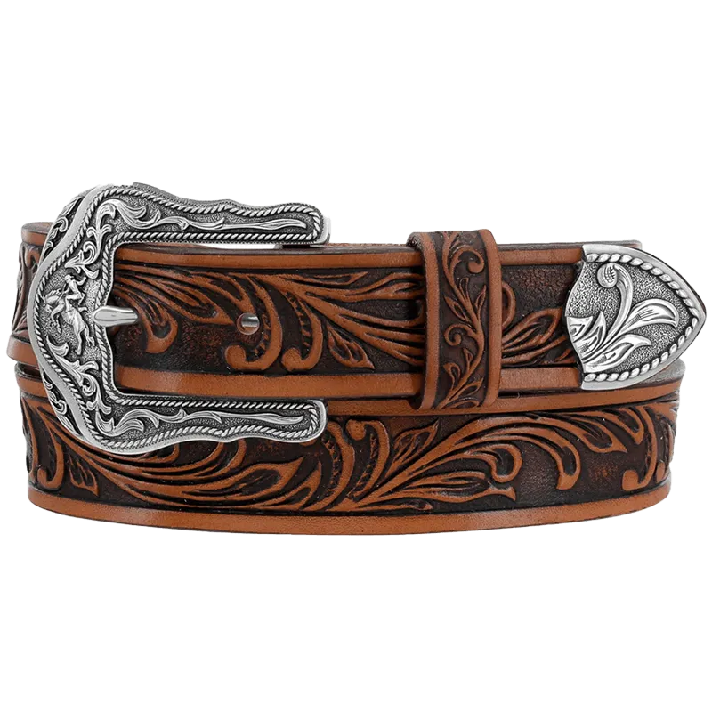 Leegin Kid's Tony Lama Lil Westerly Brown Belt