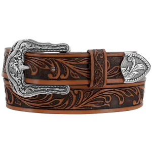 Leegin Kid's Tony Lama Lil Westerly Brown Belt