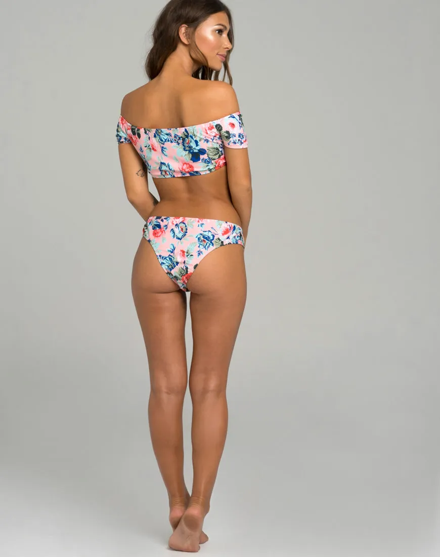 Lila Bikini Bottom in Rossa Print