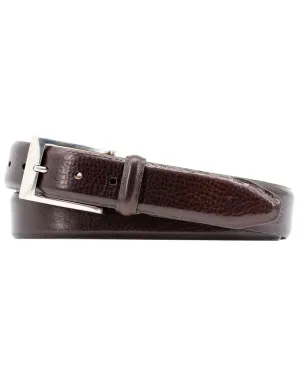 Luca Luxe Belt (Walnut)