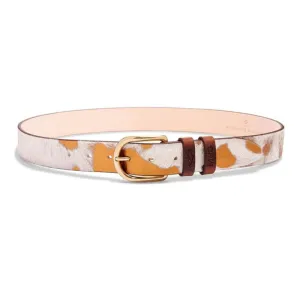 MacKenzie & George Tetbury Shine Belt - White/Bronze