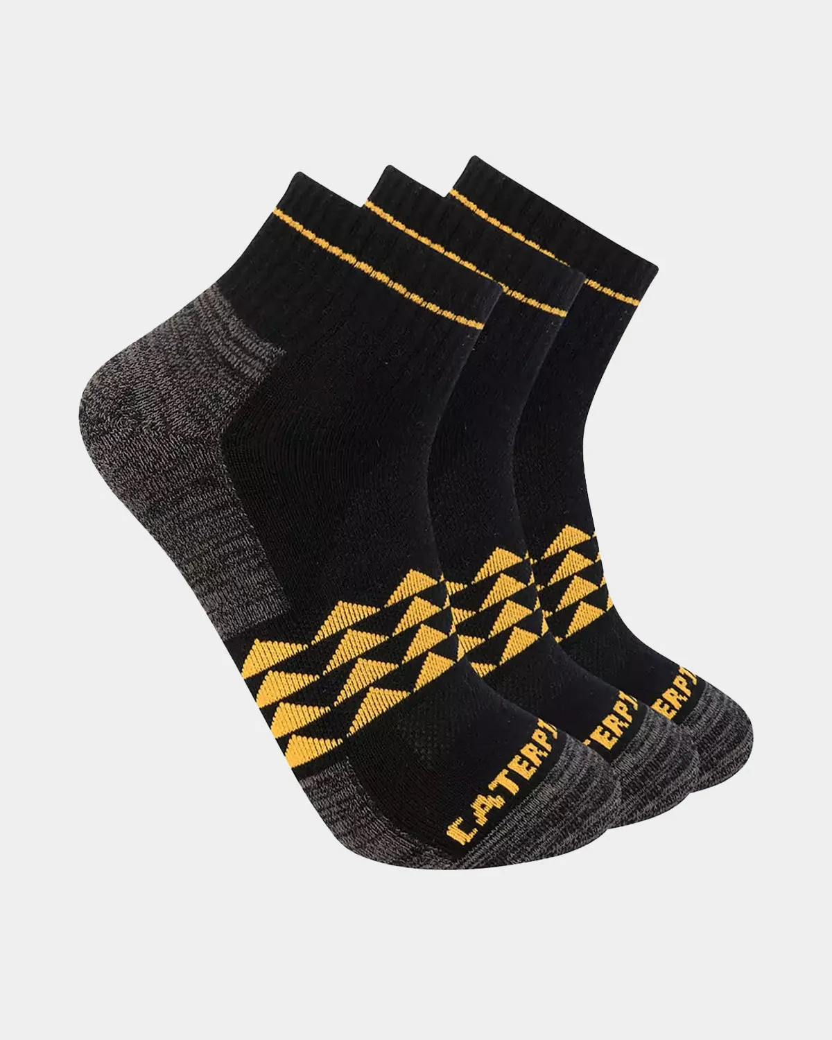 MEN'S MAX HALF CUSHION QUARTER SOCKS (3 PACK)