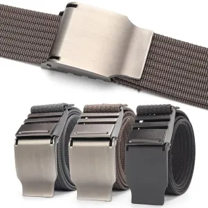 Men's Tactical Canvas Woven Belt