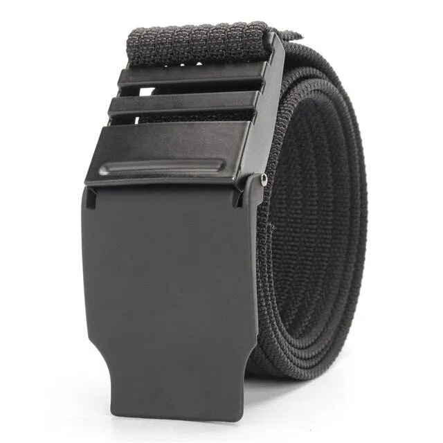 Men's Tactical Canvas Woven Belt