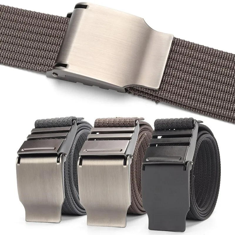 Men's Tactical Canvas Woven Belt