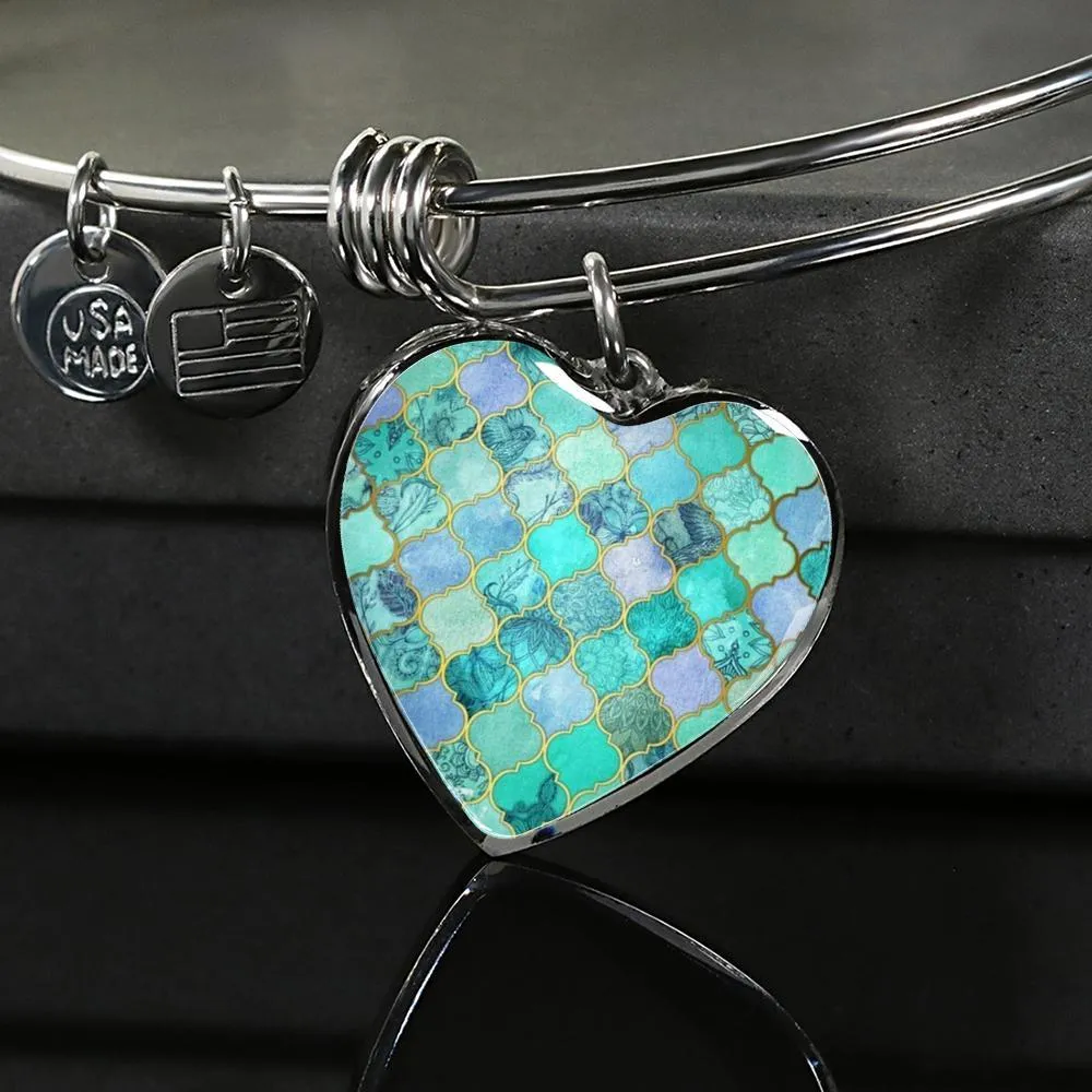 Mermaid Heart Necklace / Bracelet