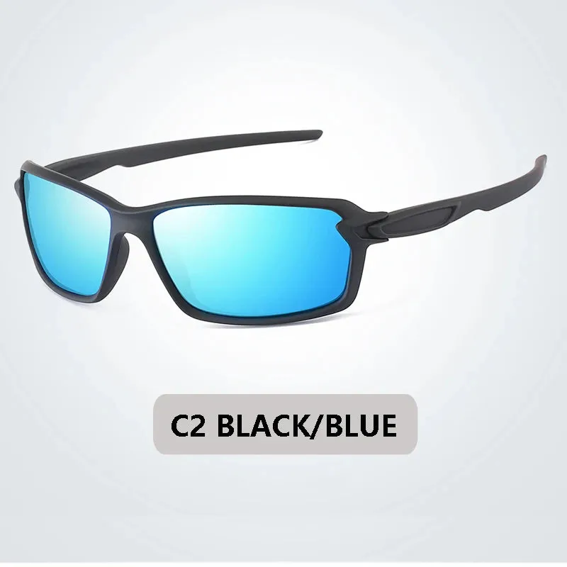 New Men Polarized Sunglasses Brand Designer Square Sports Sun Glasses Male Driving Fishing Goggle UV400 Women Travel Eyewear