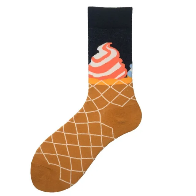 Novelty Socks Happy Socks Fun and Colorful for Men and Women FREE SHIPPING