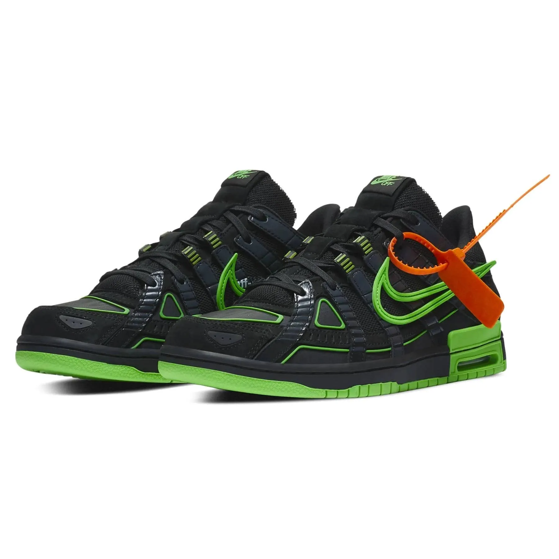 Off-White x Nike Air Rubber Dunk 'Green Strike'