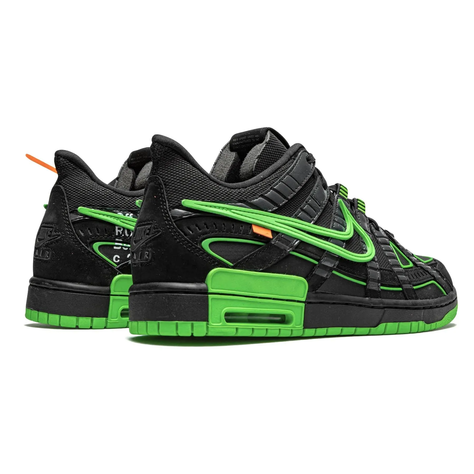 Off-White x Nike Air Rubber Dunk 'Green Strike'