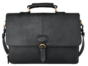 Parker Leather Medium Briefcase