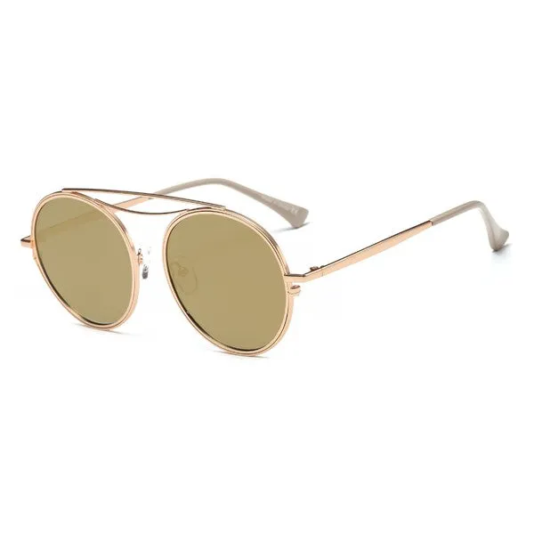 Polarized Sunglasses With Round Colored Lenses