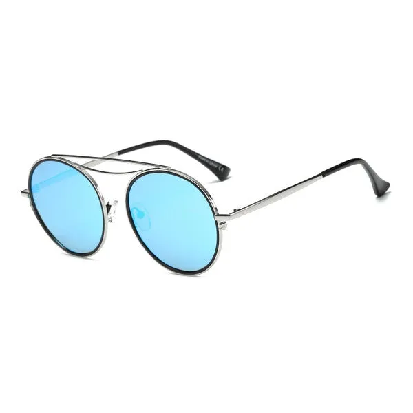 Polarized Sunglasses With Round Colored Lenses