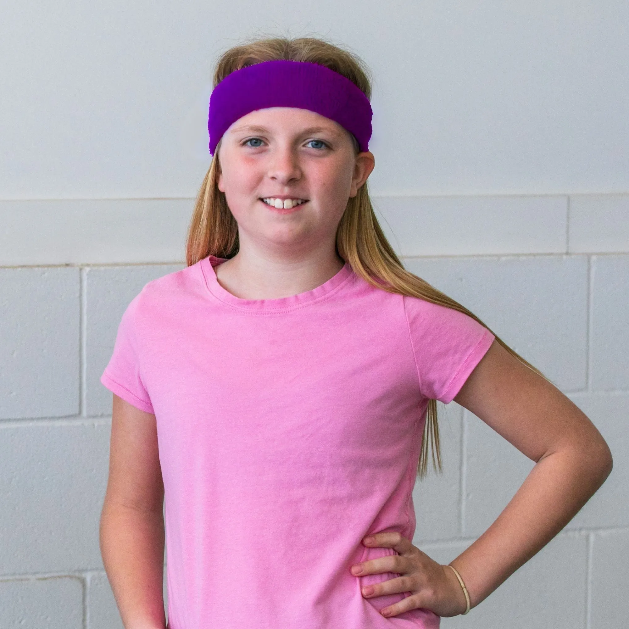 Purple Head Sweatband